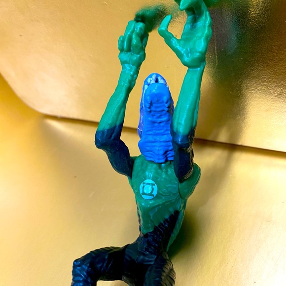 GREEN LANTERN MOVIE ISAMOT KOL COLLECTIBLE ACTION FIGURE MATTEL 4” - Picture 9 of 10